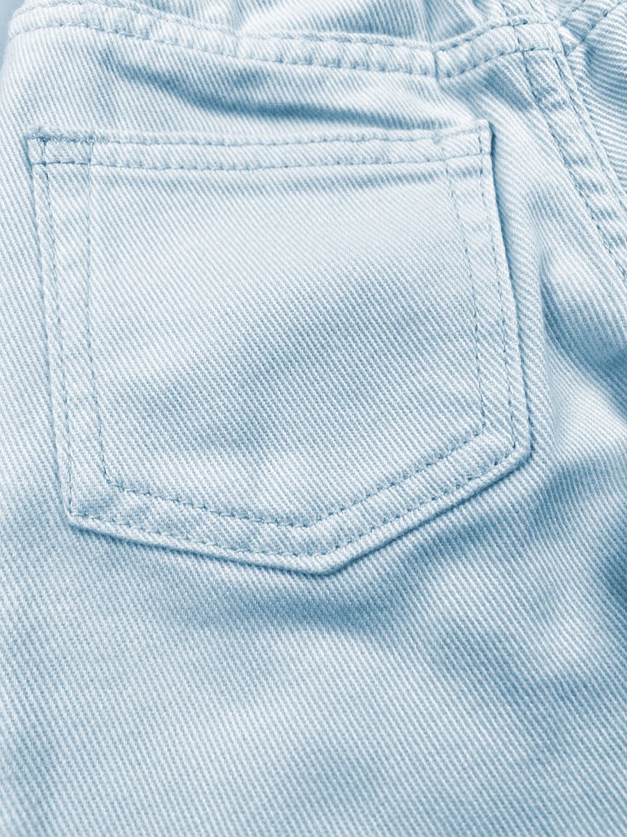 Kids Cotton Straight Leg Jeans - Unisex