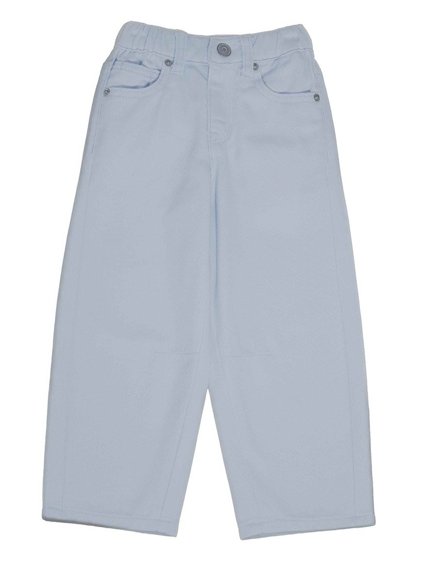 Kids Elastic Waist Straight Leg Jeans - Unisex