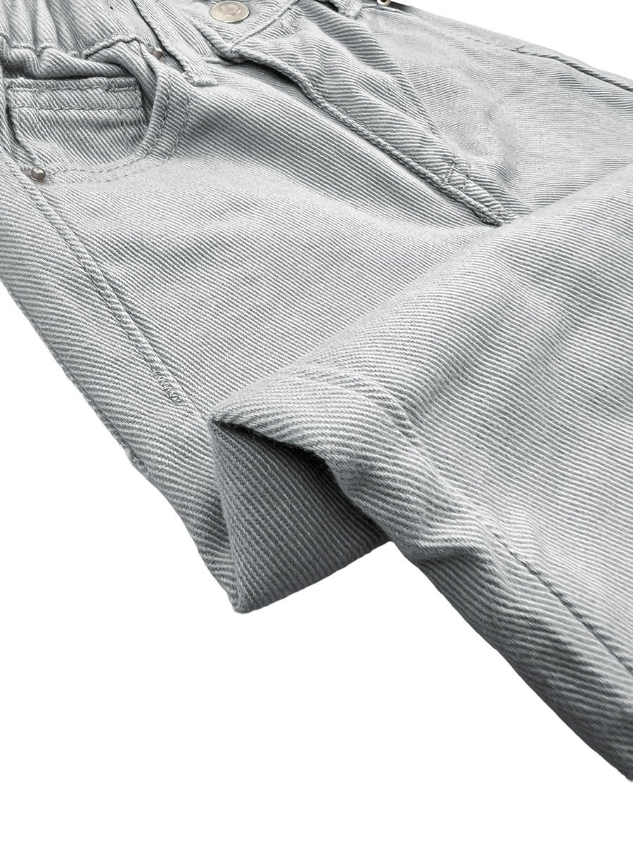 Kids Elastic Waist Straight Leg Jeans - Unisex