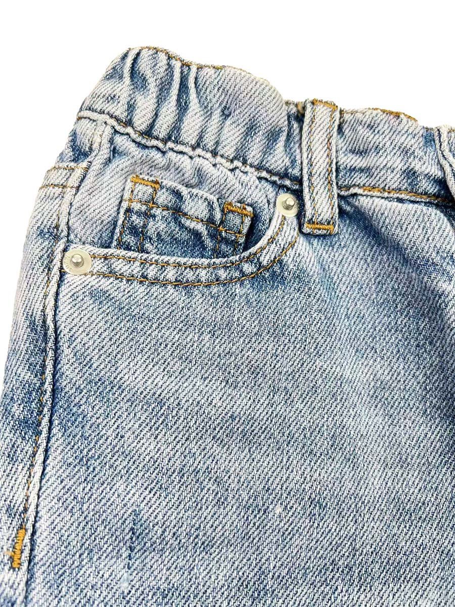 Kids Cotton Straight Leg Jeans - Unisex