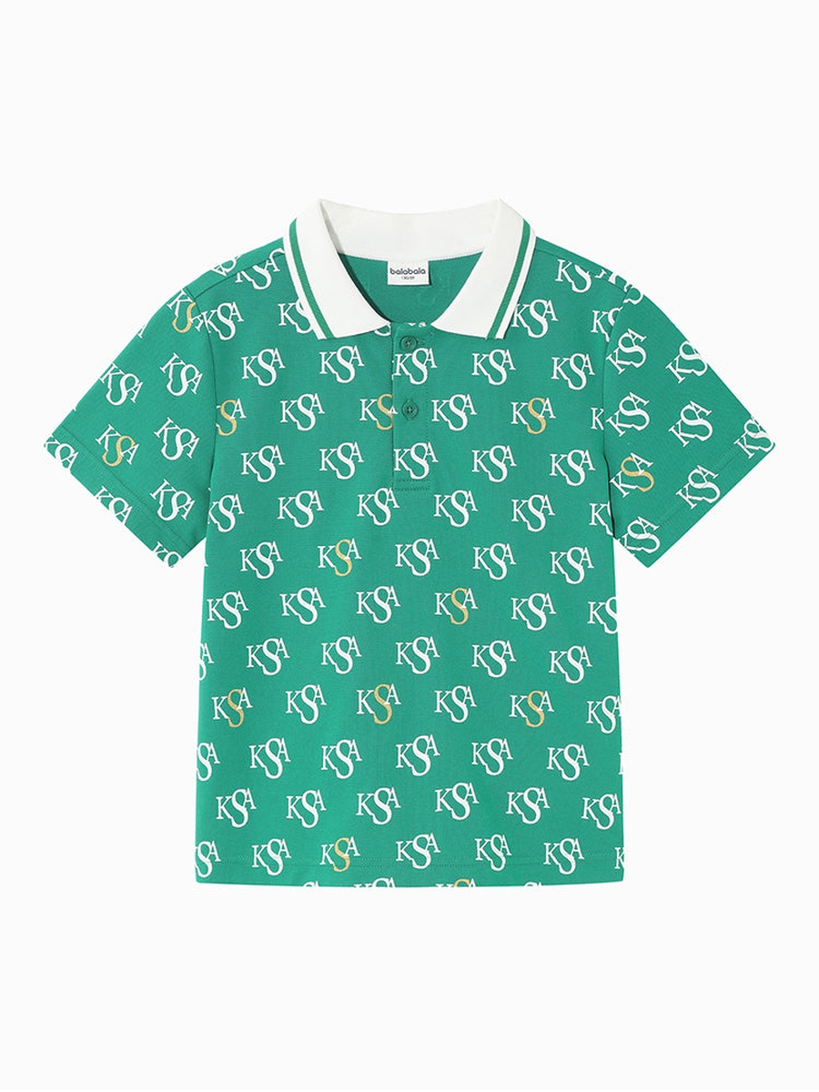 Unisex Printed Polo T-Shirt
