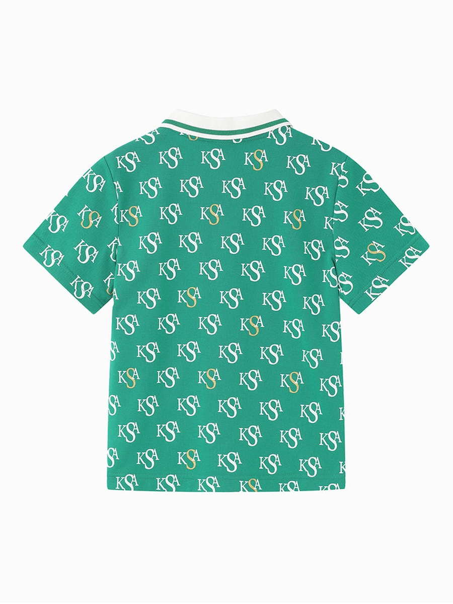 Unisex Printed Polo T-Shirt