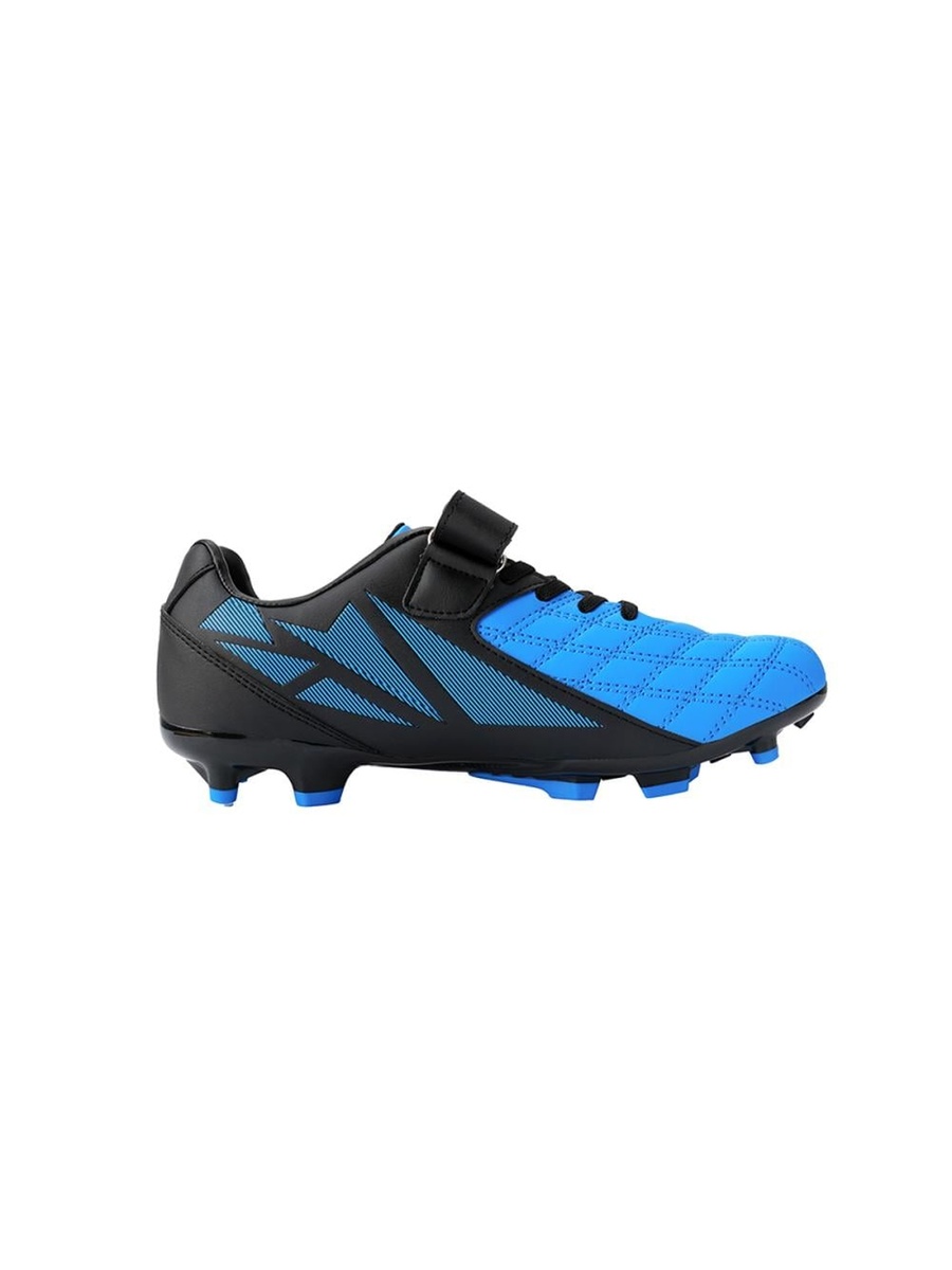 Blue Color Block Football Shoes