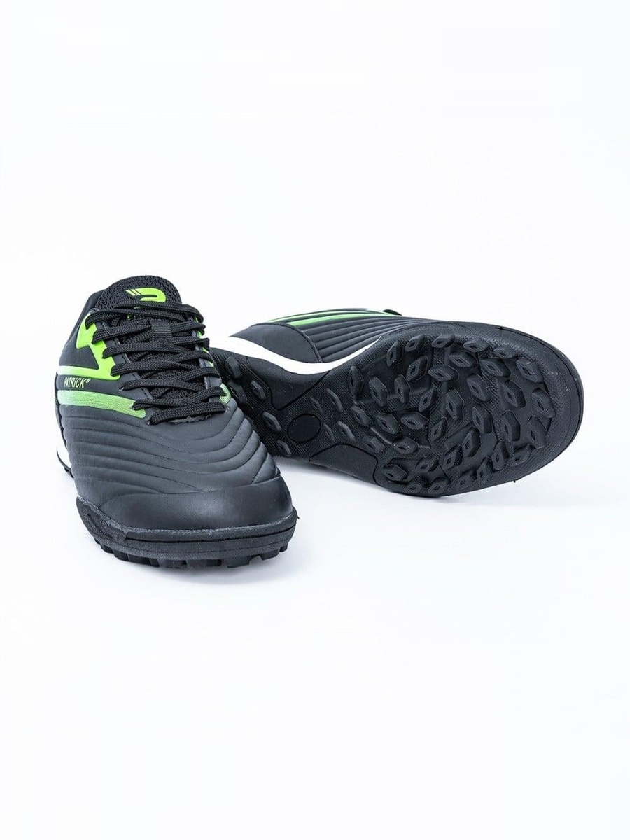 Black Logo Detail Textured Turf Shoes
