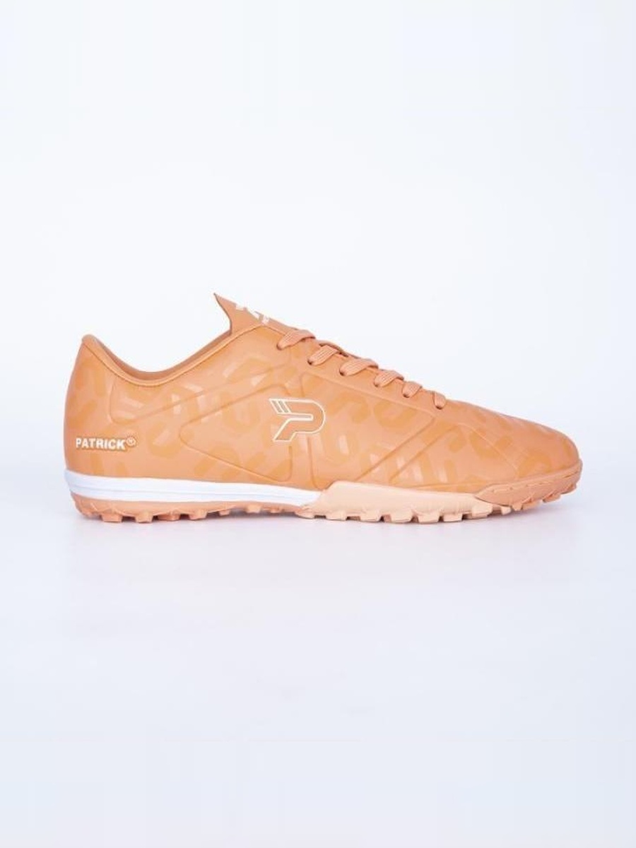 Orange Logo Detail Turf Soccer Shoes
