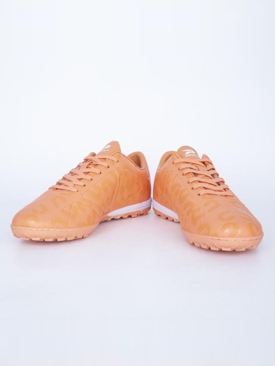 Orange Logo Detail Turf Soccer Shoes