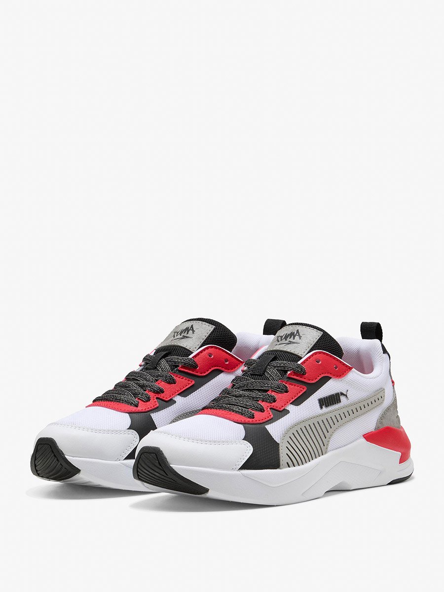 X-Ray 3 LT MID 90s White-Grey Sneakers