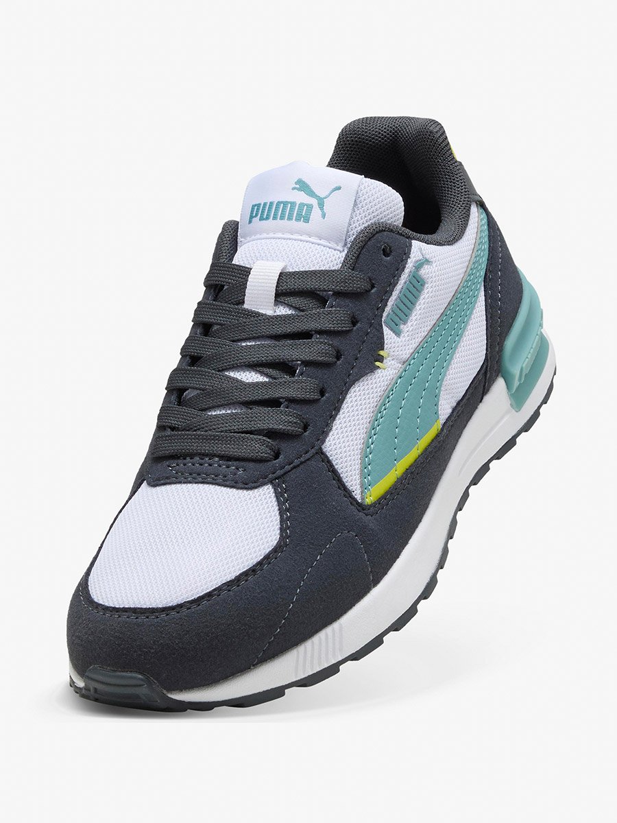 Graviton Jr White-Baltic Sea Blue-Sneakers