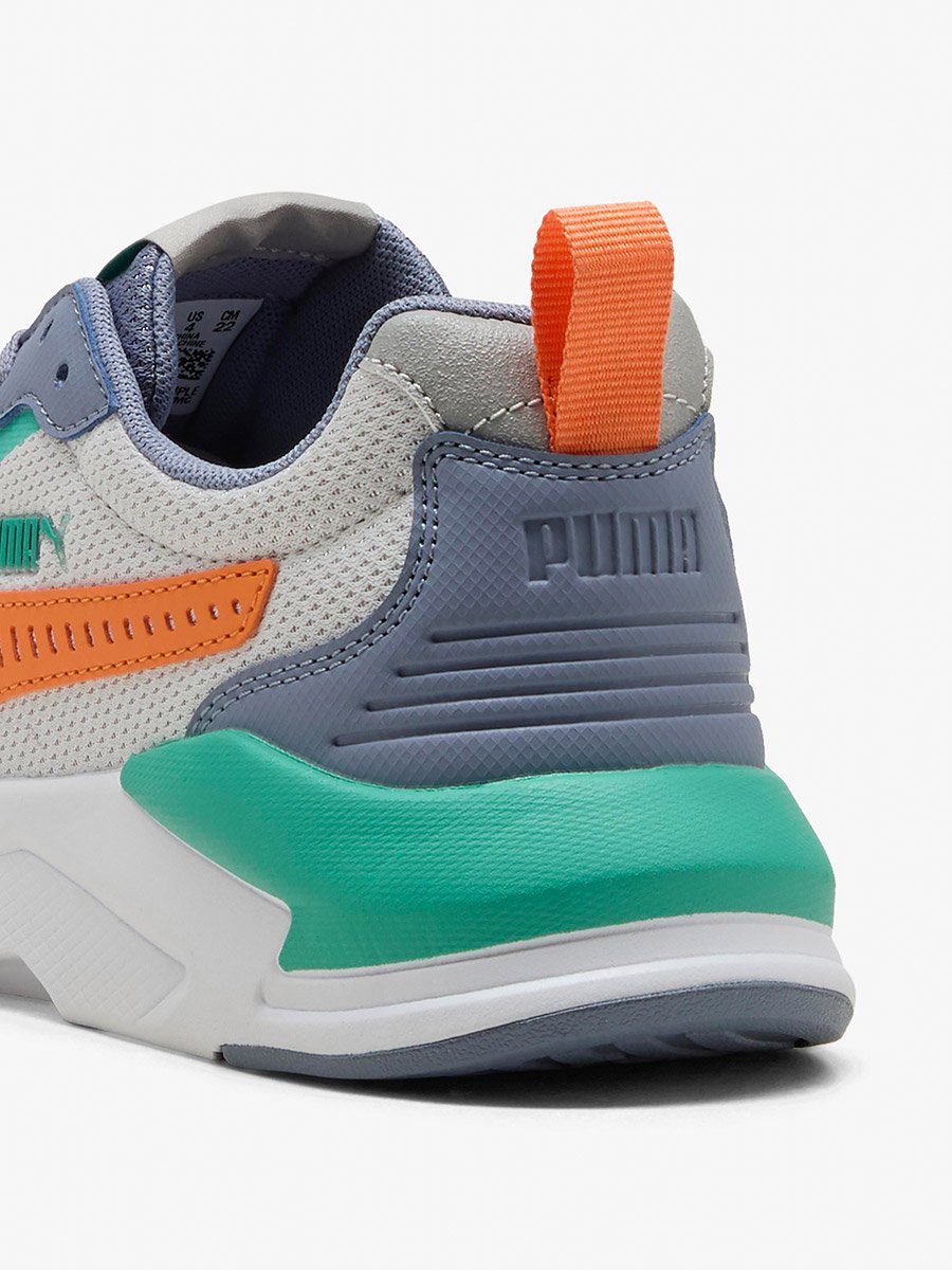 X-Ray 3 LT Jr Feather Gray-Melon Glow-Sneakers
