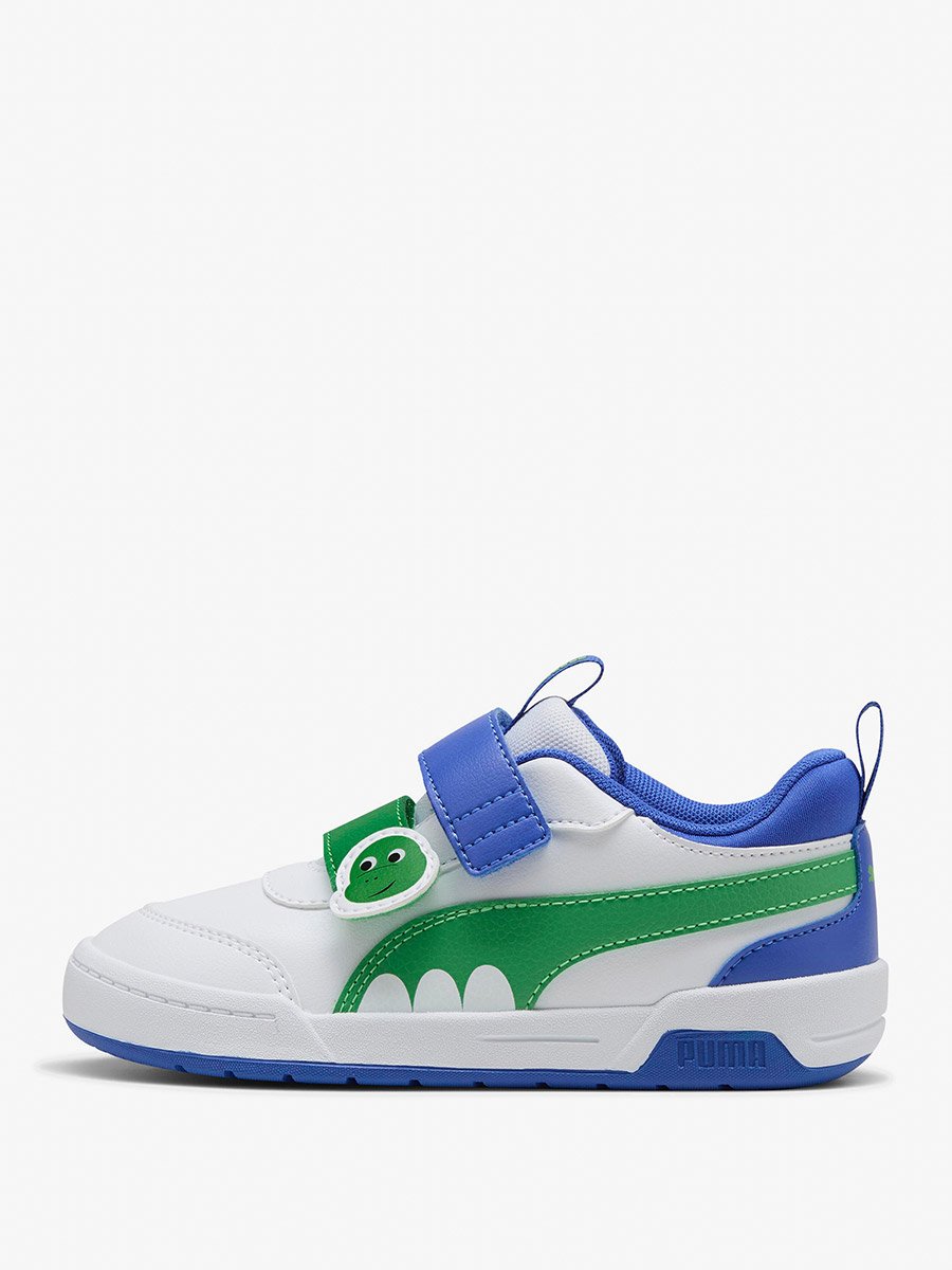 Multiflex 2 Dino V PS White-Green Sneakers