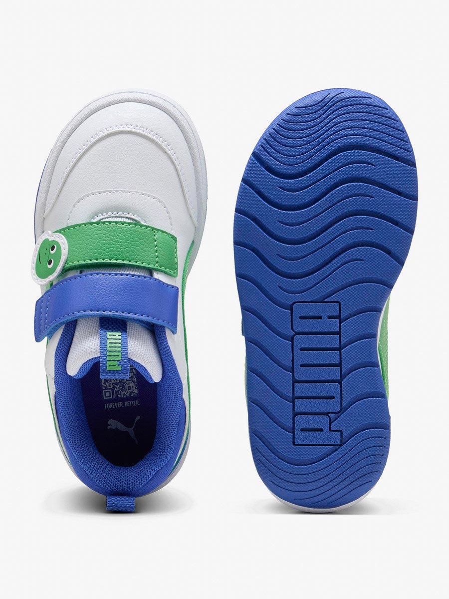 Multiflex 2 Dino V PS White-Green Sneakers