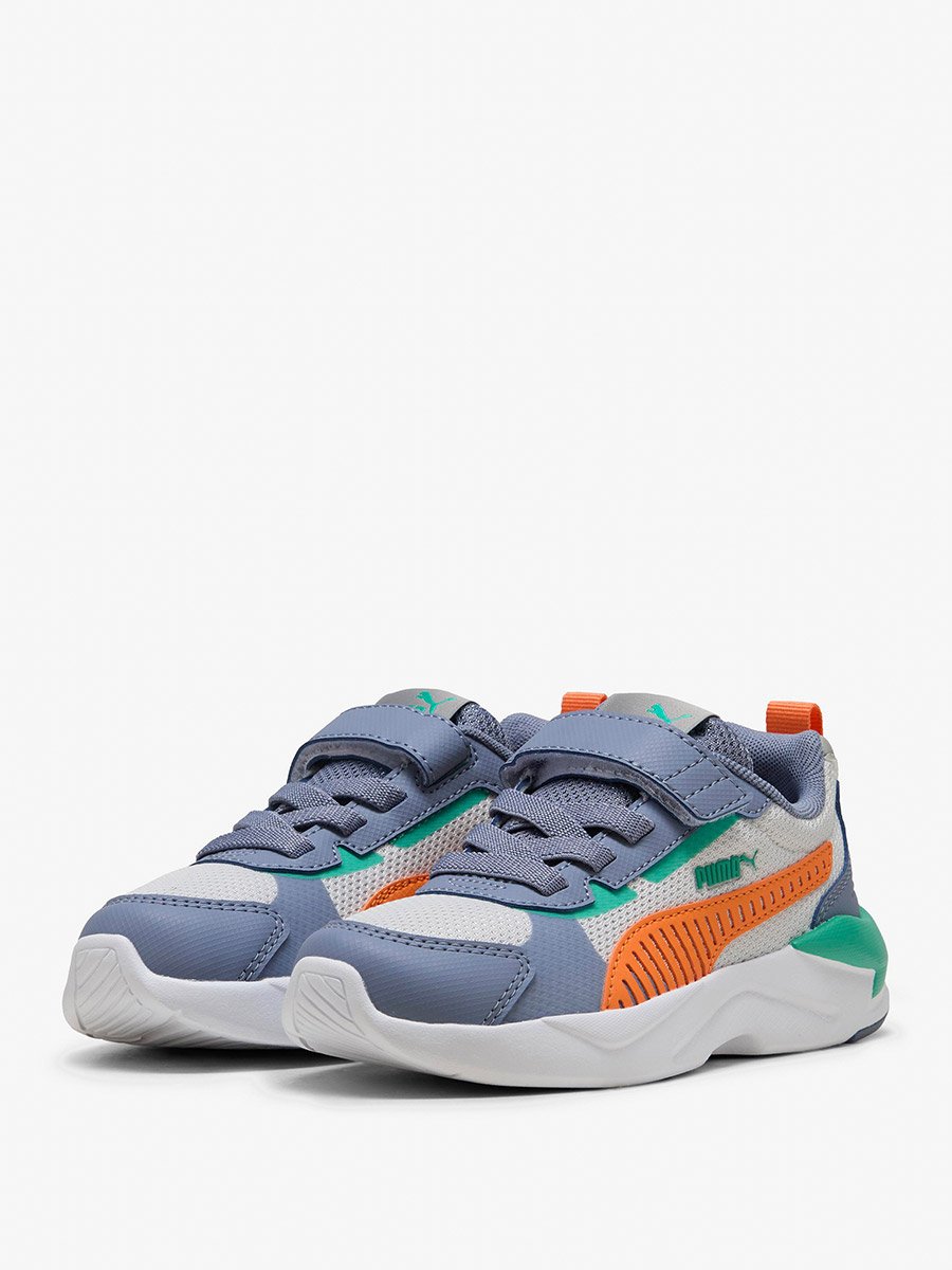 X-Ray 3 LT AC+ PS Feather Gray-Melon Glo Sneakers