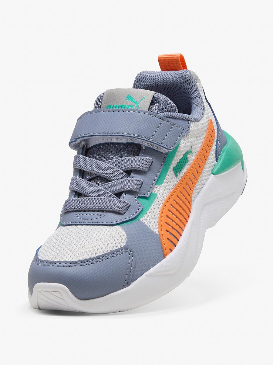 X-Ray 3 LT AC+ PS Feather Gray-Melon Glo Sneakers