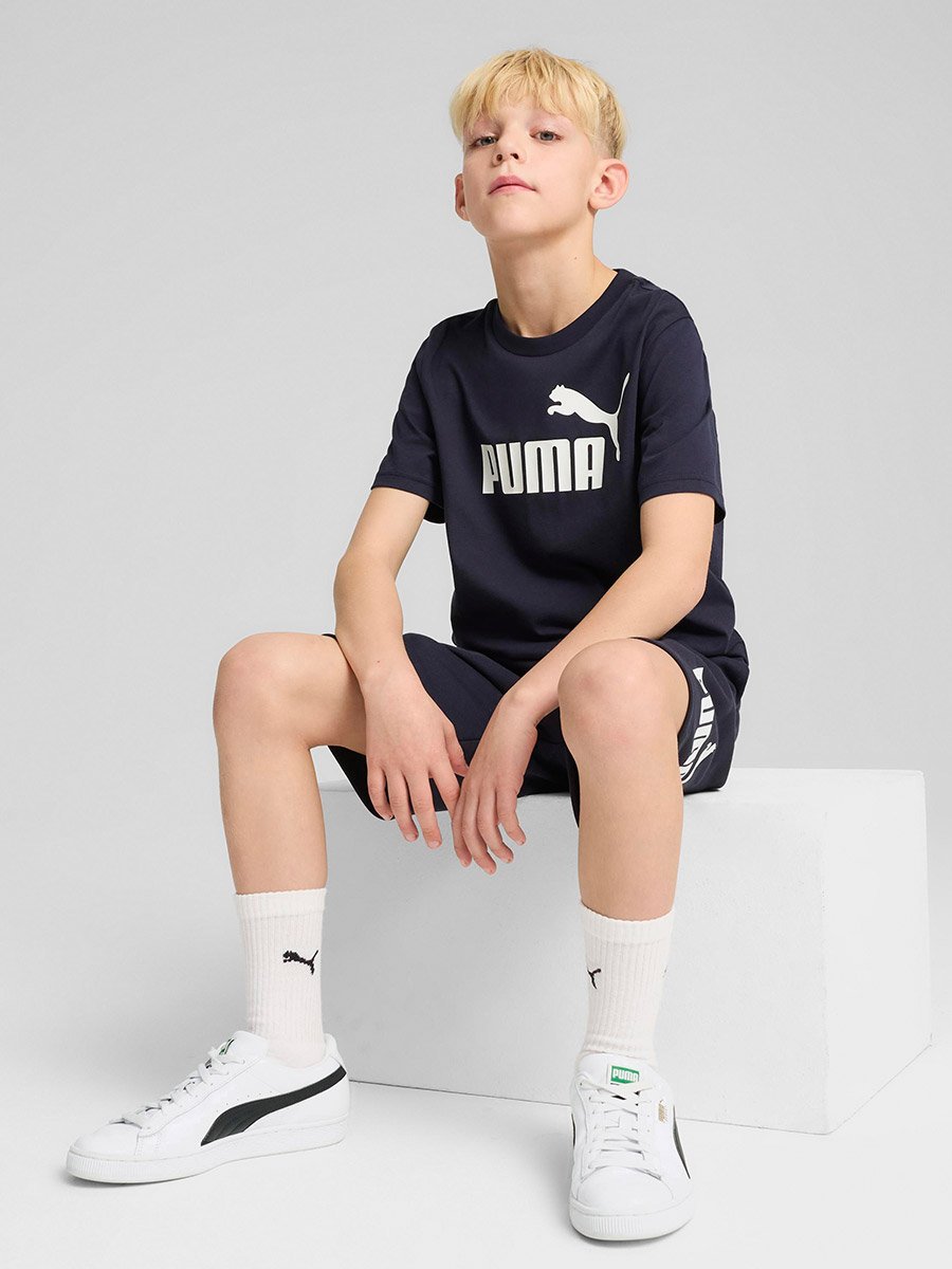 Navy Blue Essential No.1 Logo T-Shirt