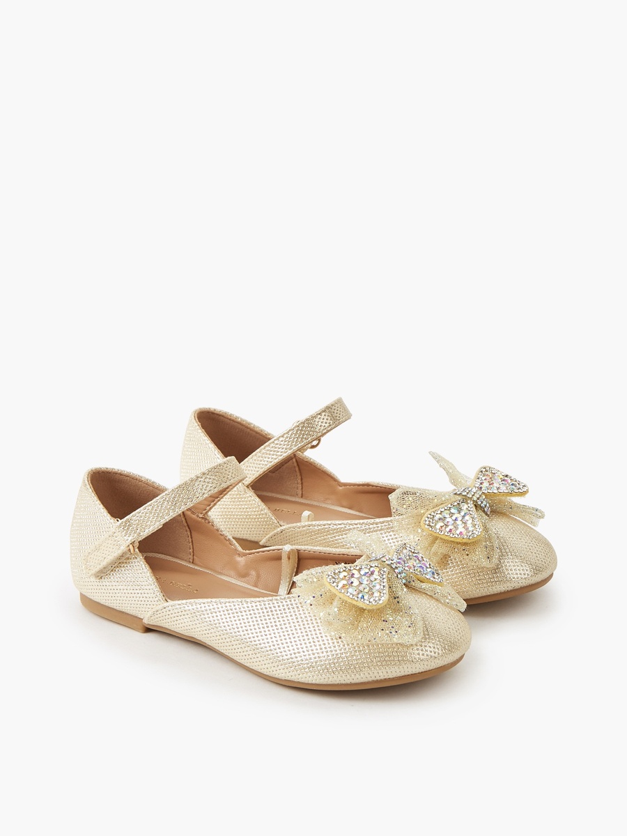 Hook and Loop Ballerina Shoes