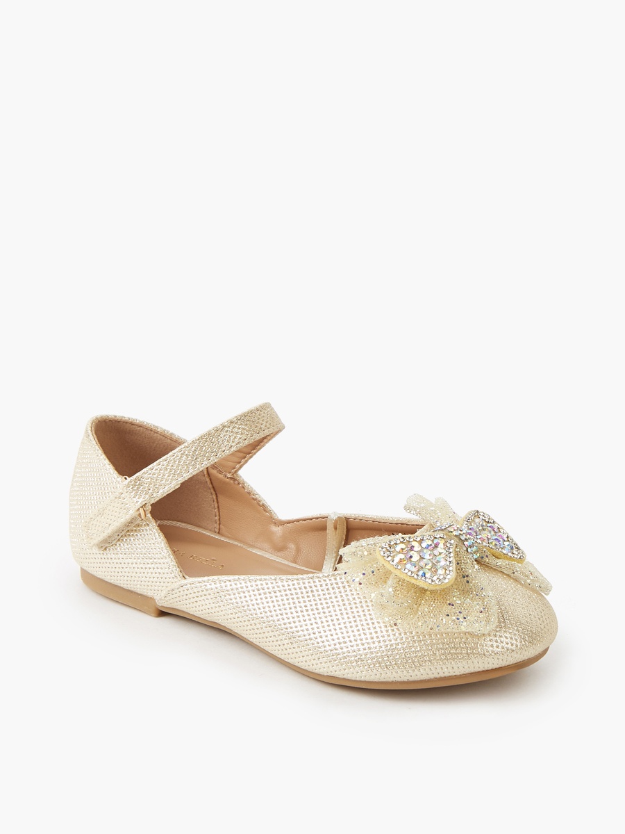 Hook and Loop Ballerina Shoes