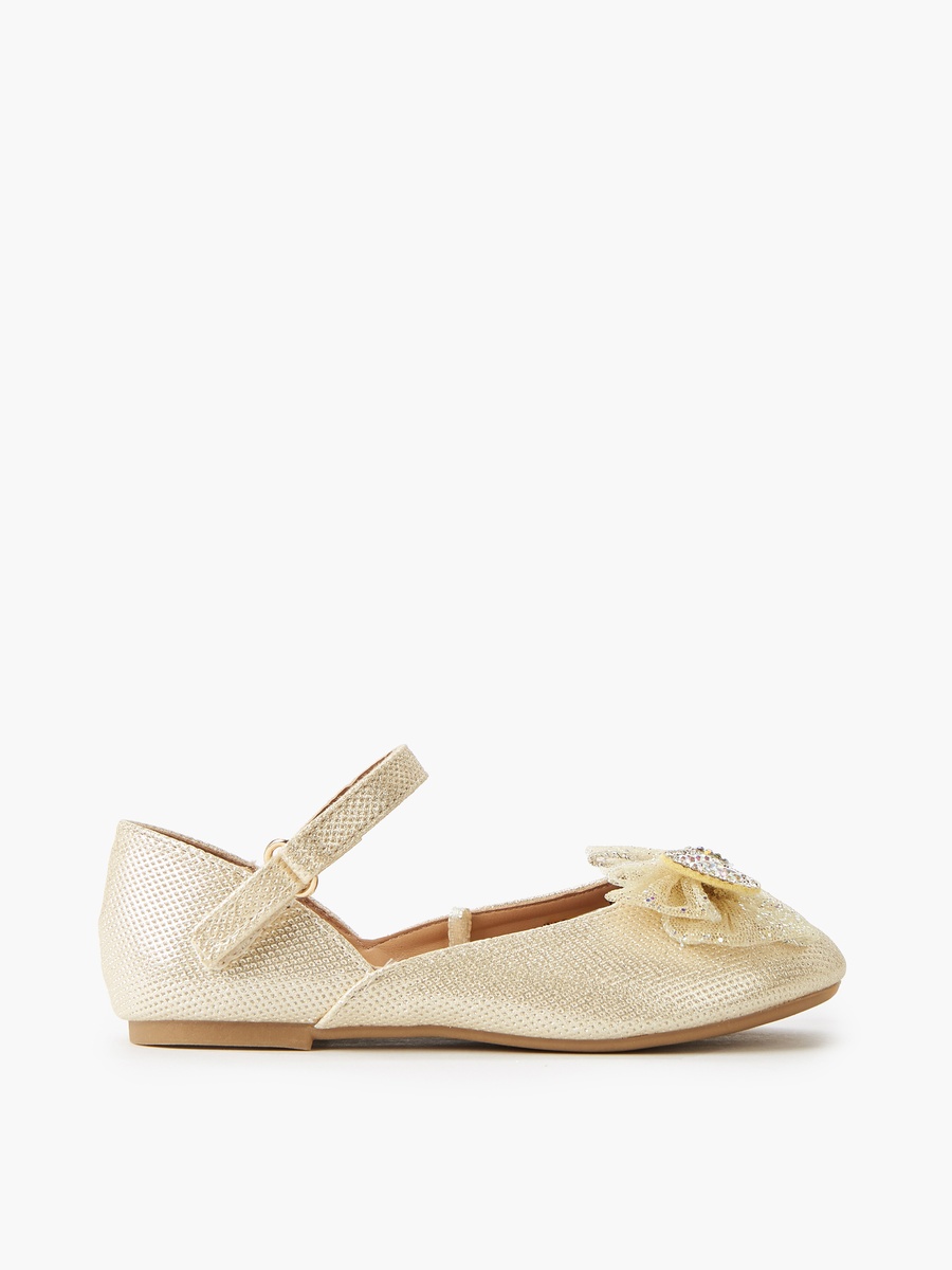 Hook and Loop Ballerina Shoes