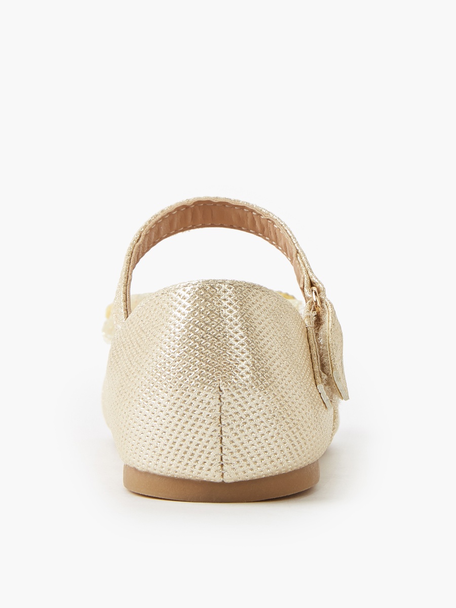 Hook and Loop Ballerina Shoes