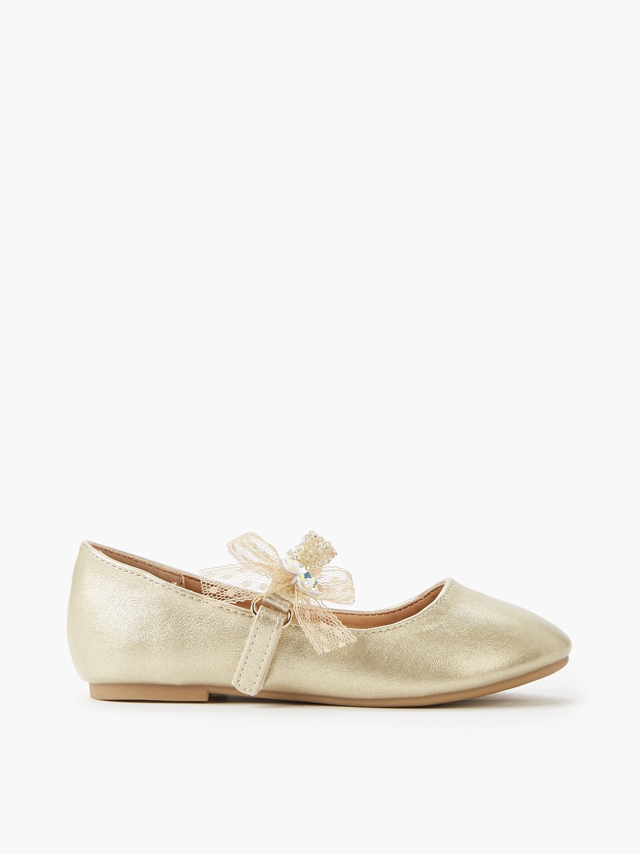 Hook and Loop Ballerina Shoes