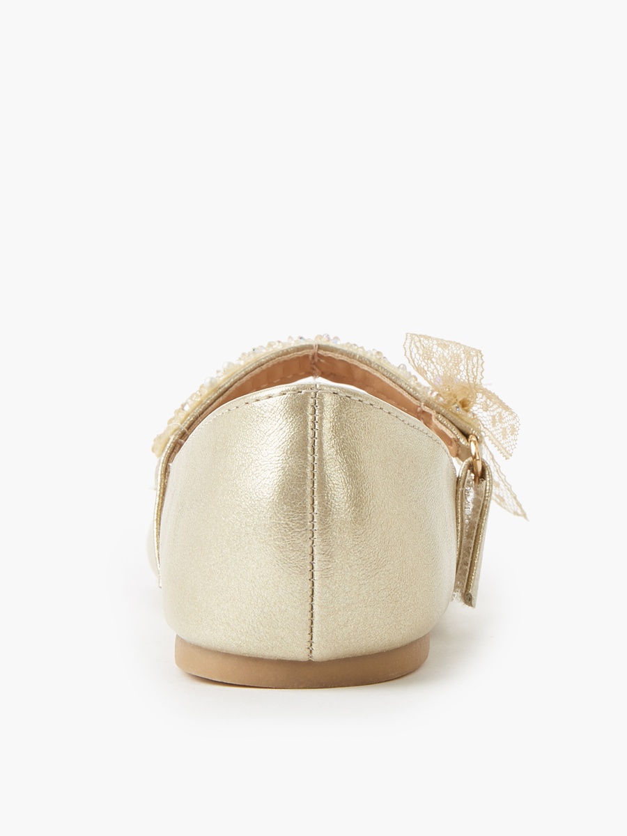 Hook and Loop Ballerina Shoes