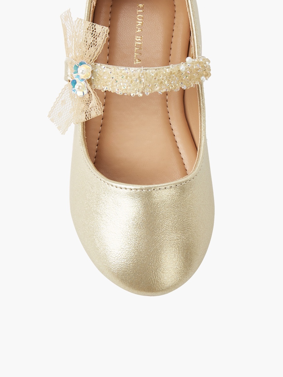 Hook and Loop Ballerina Shoes