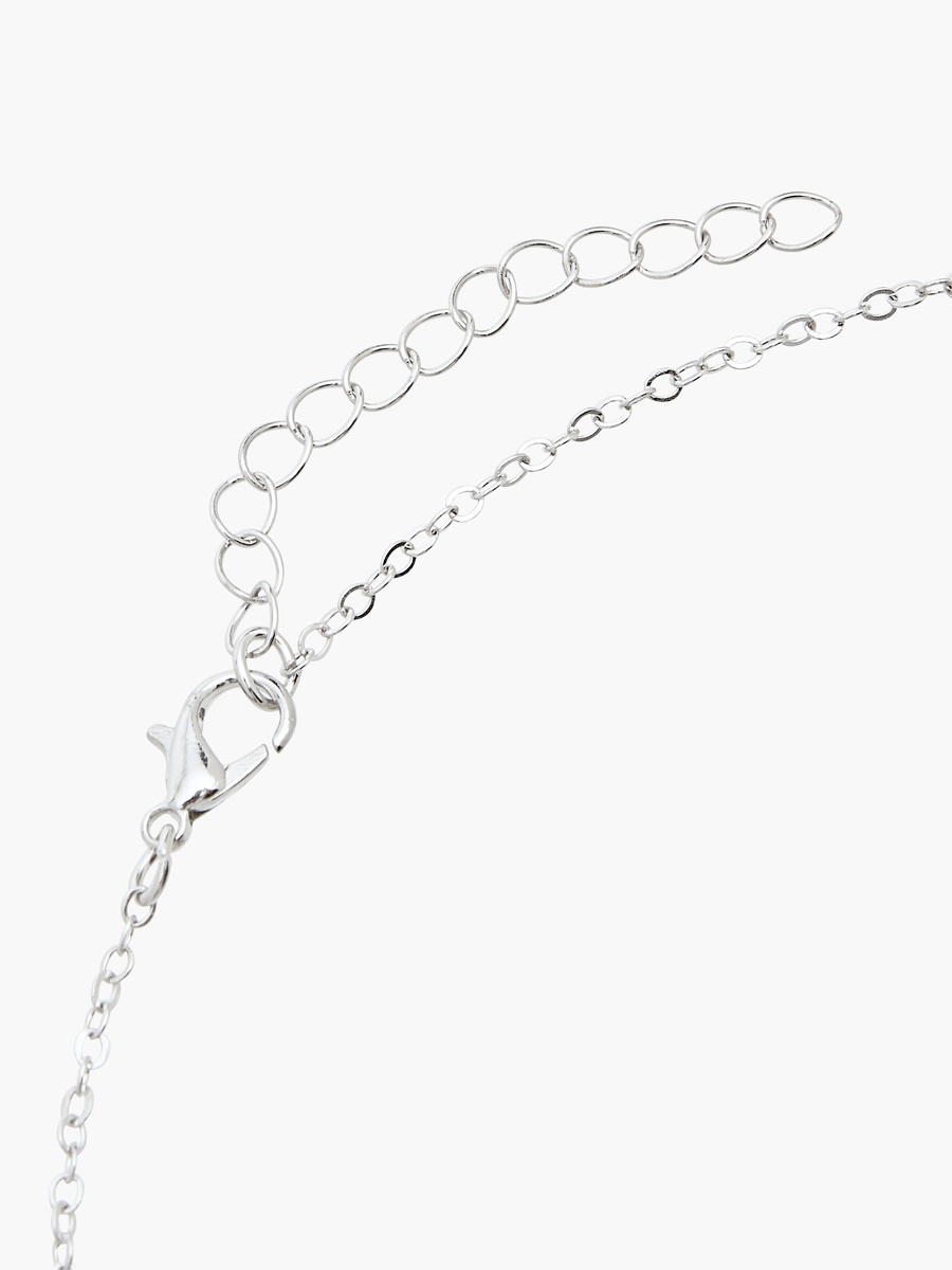 Floral Pendant BFF Necklace - Set of 2