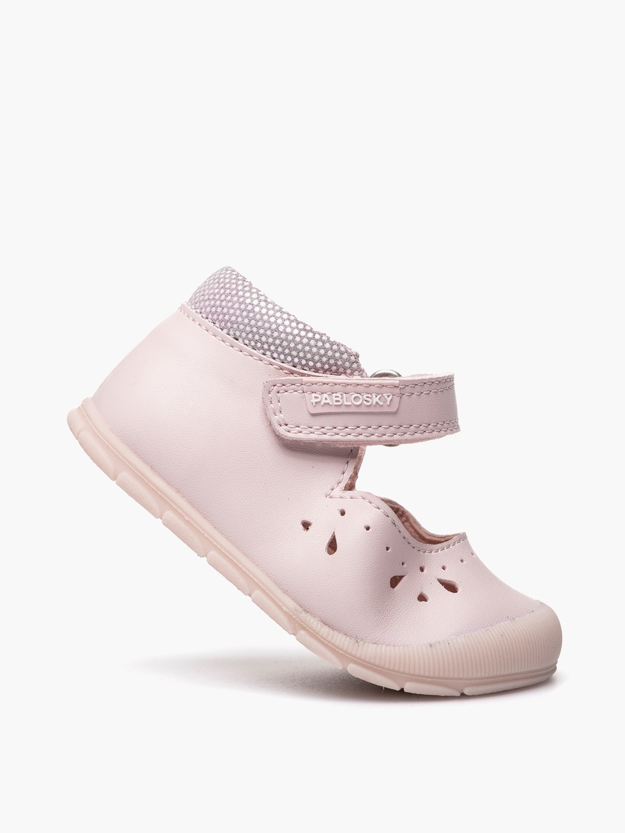 Ankle Sneakers with Hook and Loop Closure