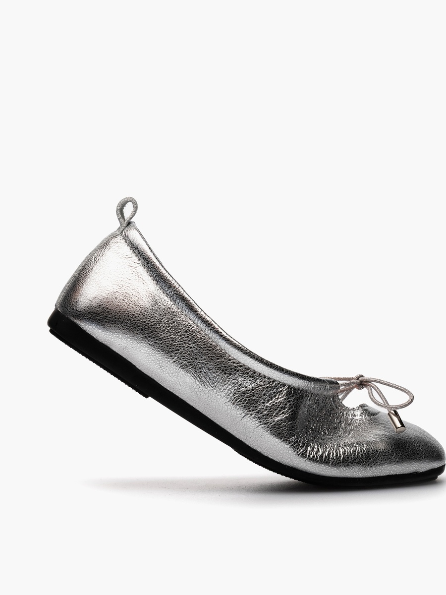 Leather Ballerina Shoes