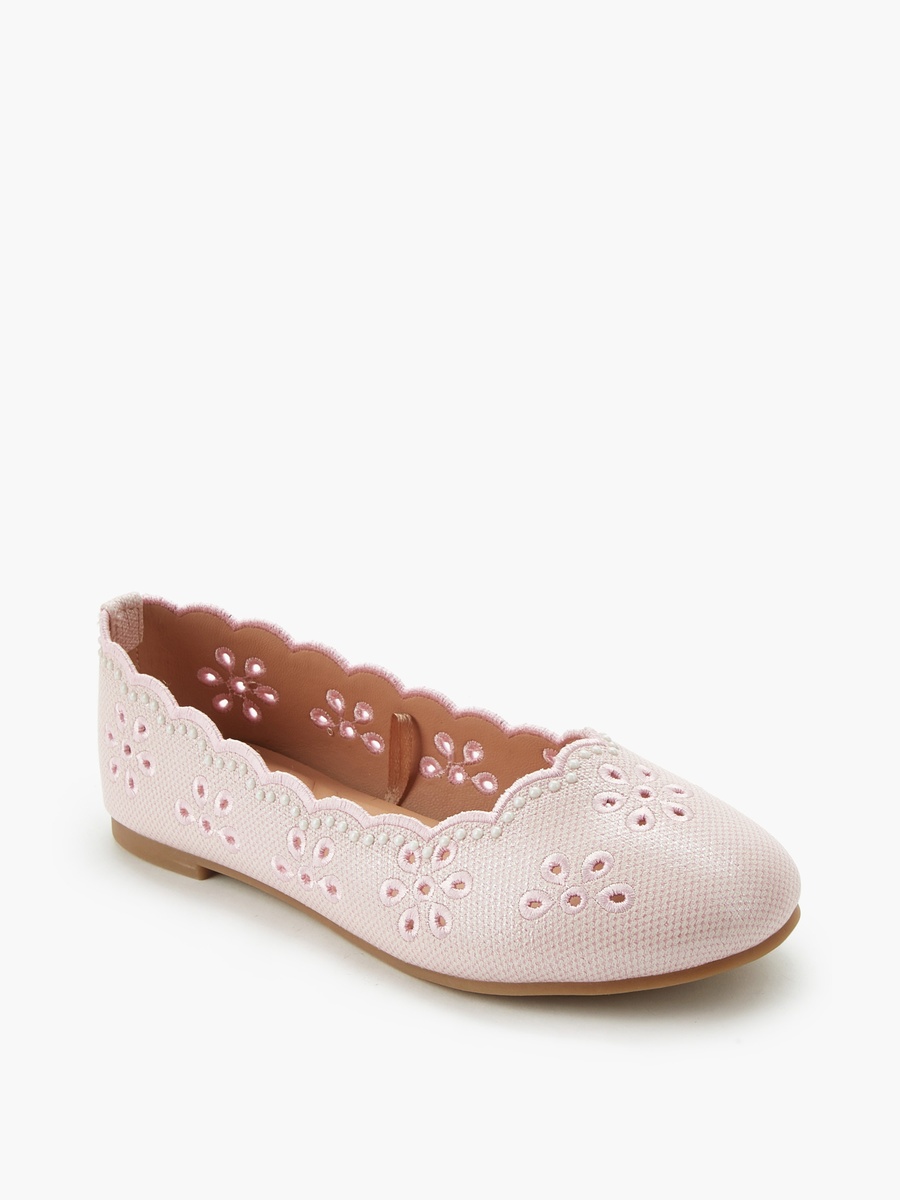 Laser Cut Ballerina Shoes