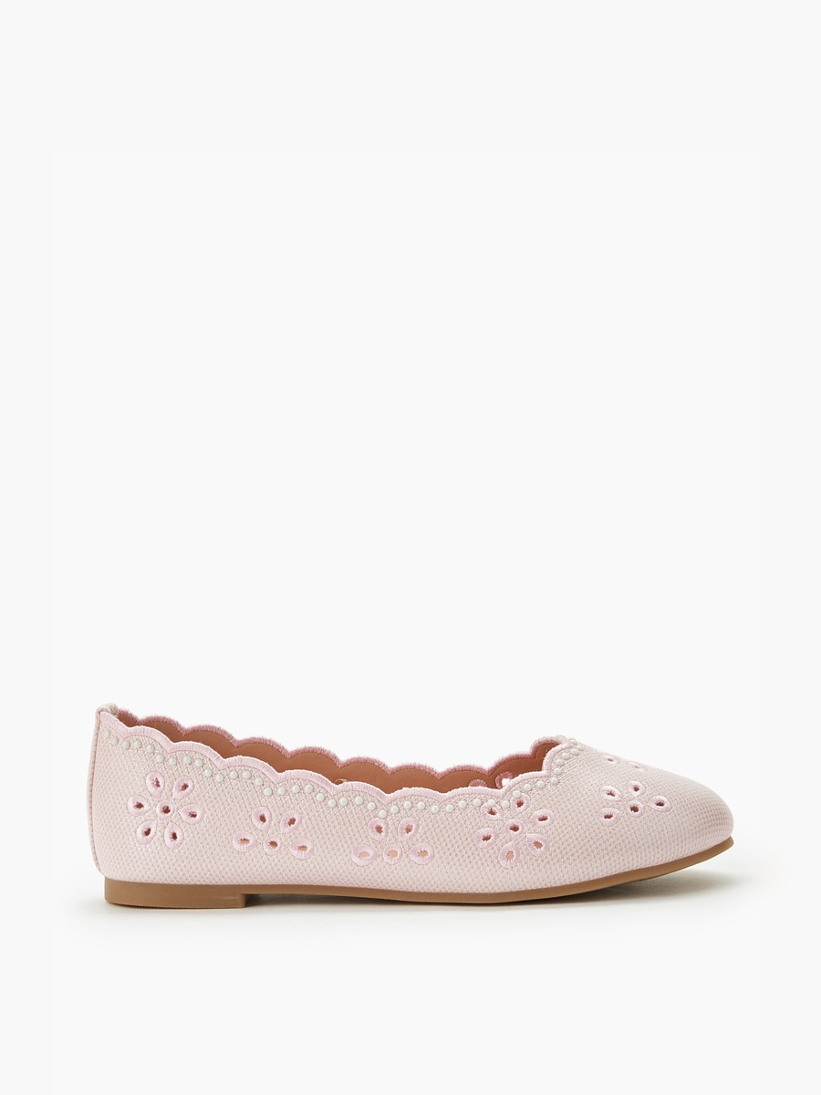 Laser Cut Ballerina Shoes
