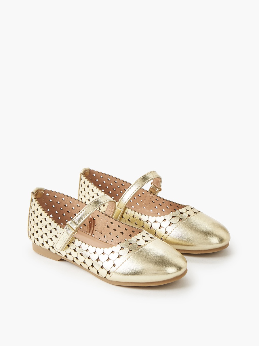 Hook and Loop Ballerina Shoes