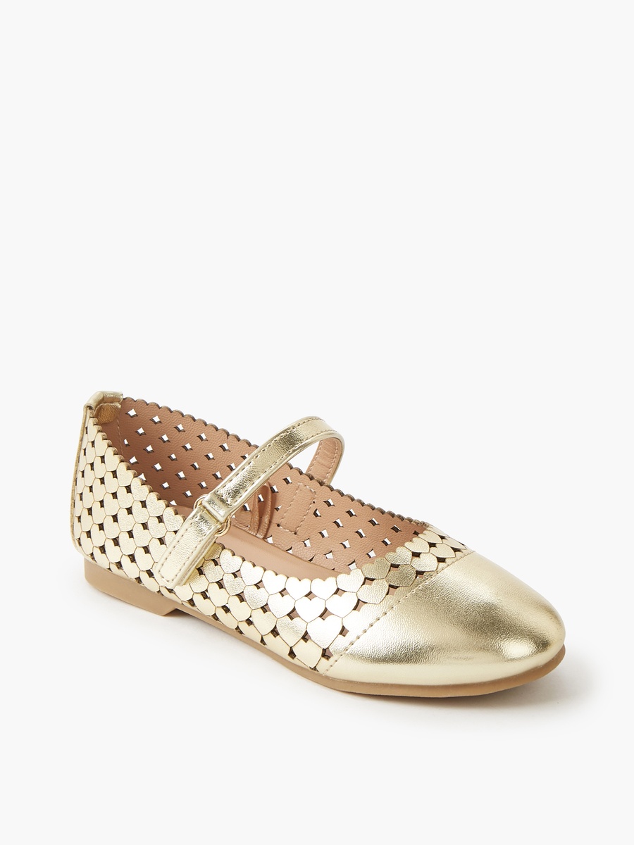 Hook and Loop Ballerina Shoes