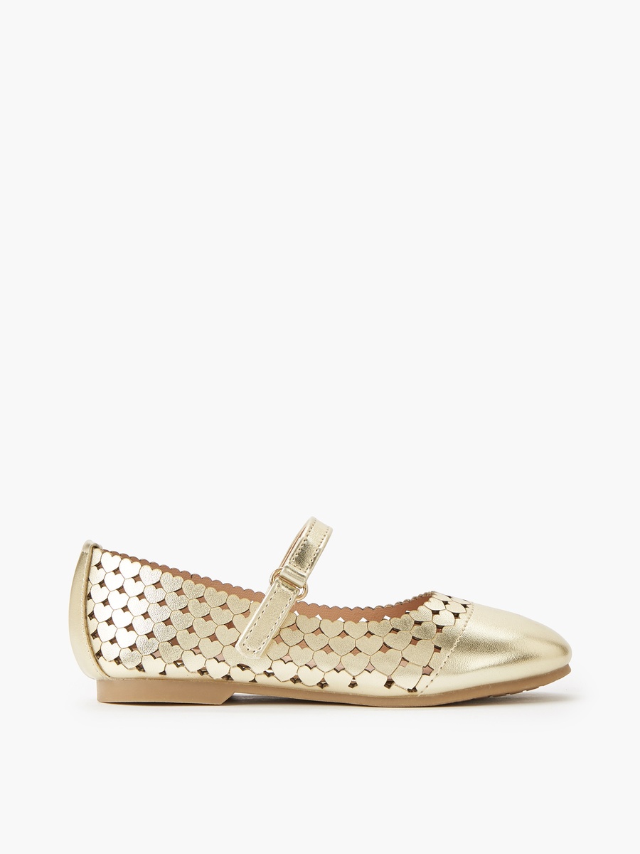 Hook and Loop Ballerina Shoes