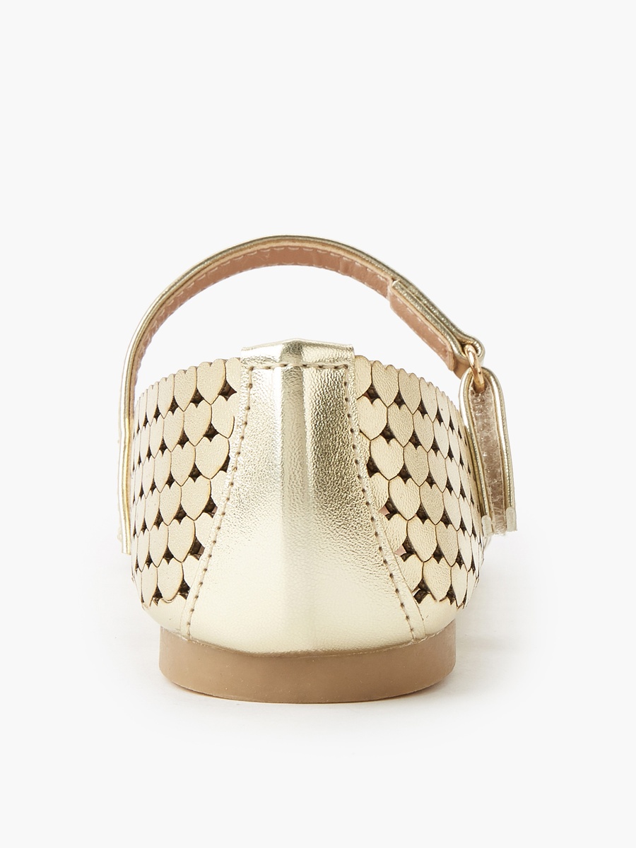 Hook and Loop Ballerina Shoes