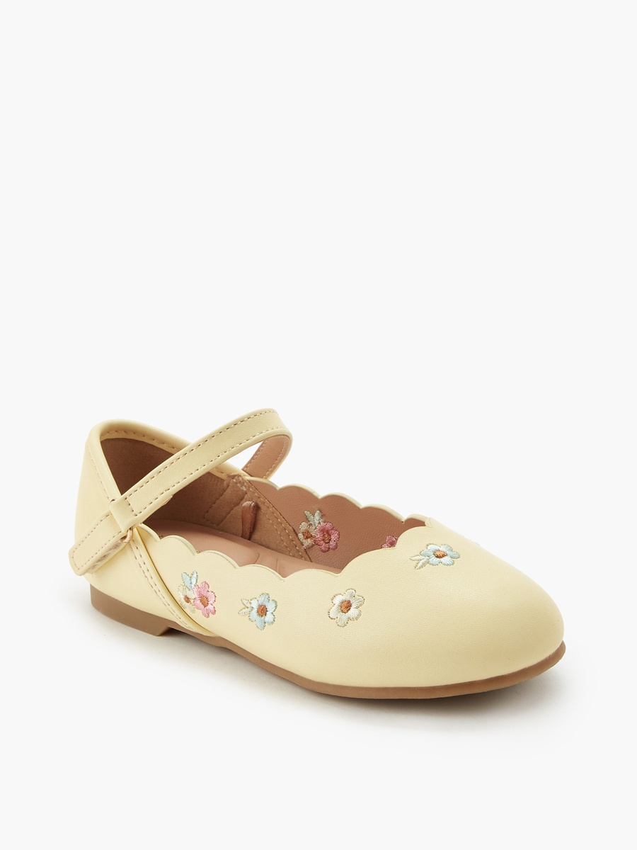 Hook and Loop Ballerina Shoes