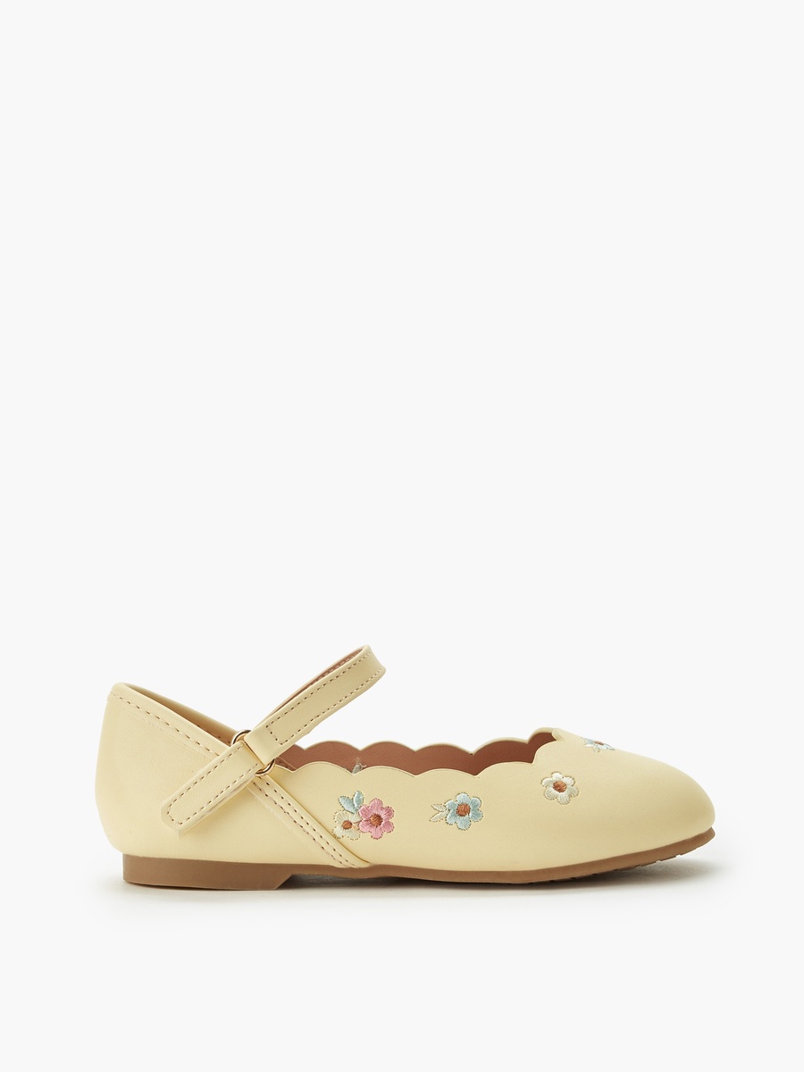 Hook and Loop Ballerina Shoes