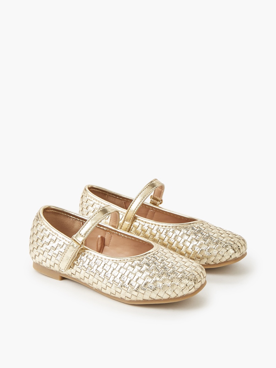 Hook and Loop Ballerina Shoes
