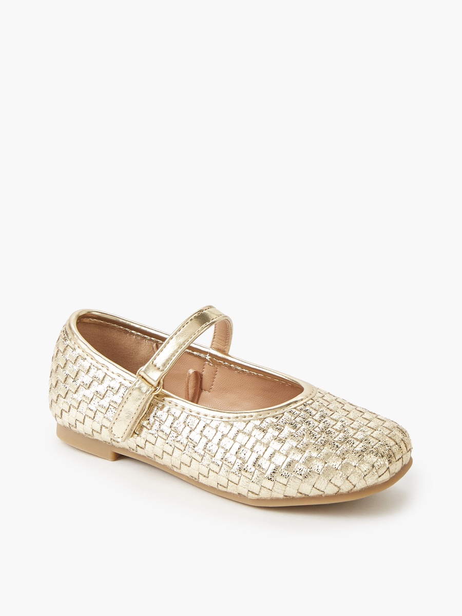 Hook and Loop Ballerina Shoes