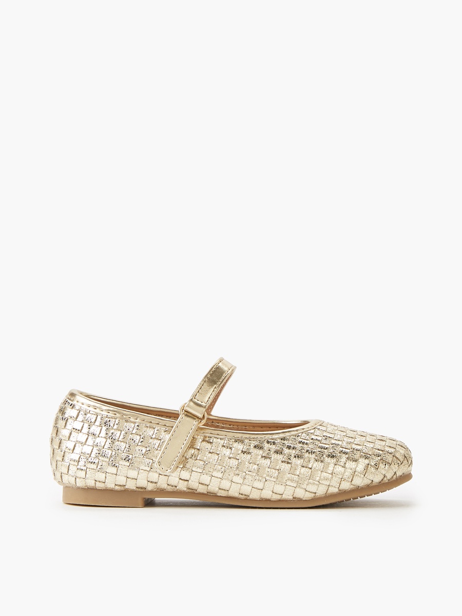 Hook and Loop Ballerina Shoes