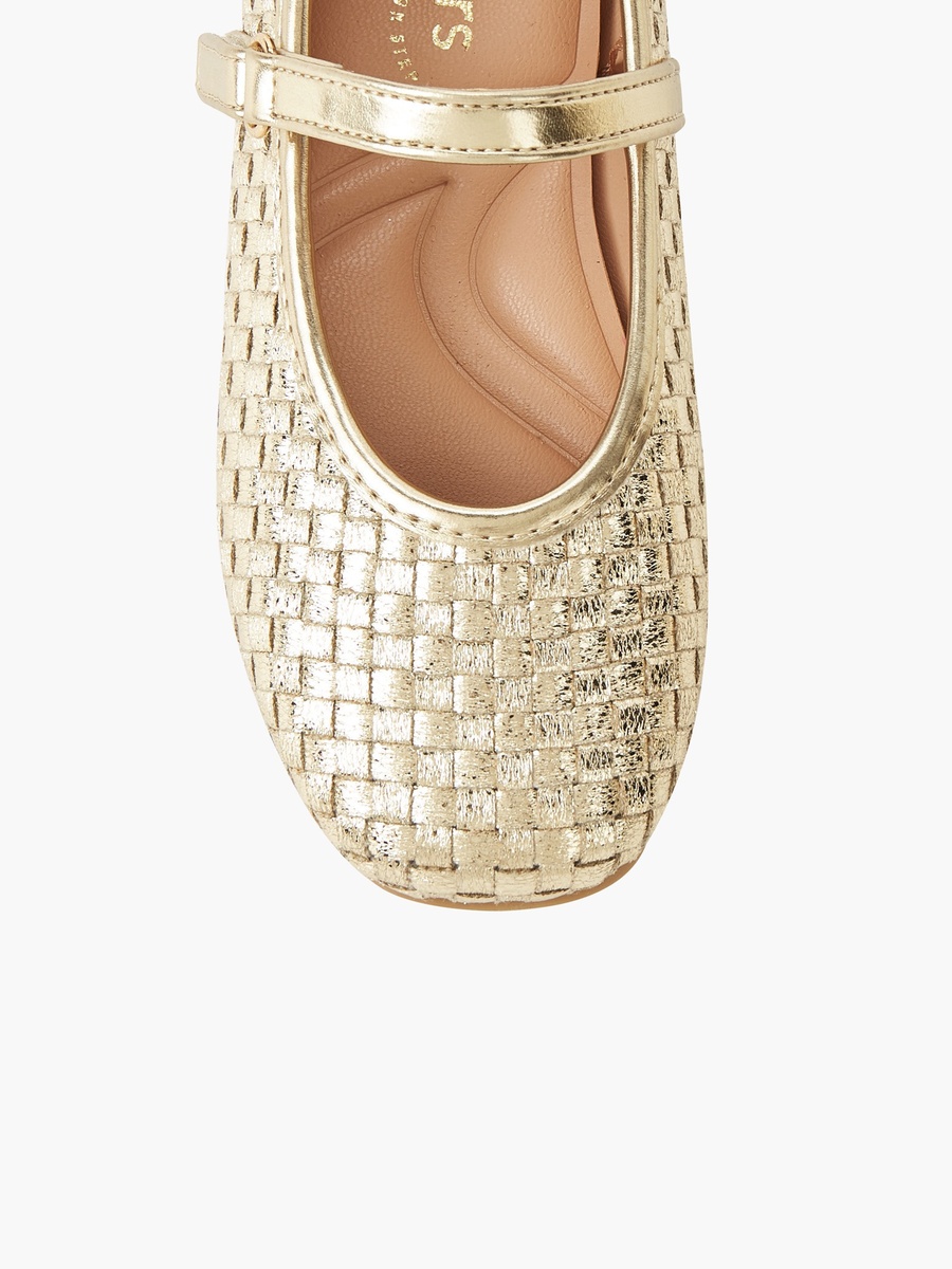 Hook and Loop Ballerina Shoes