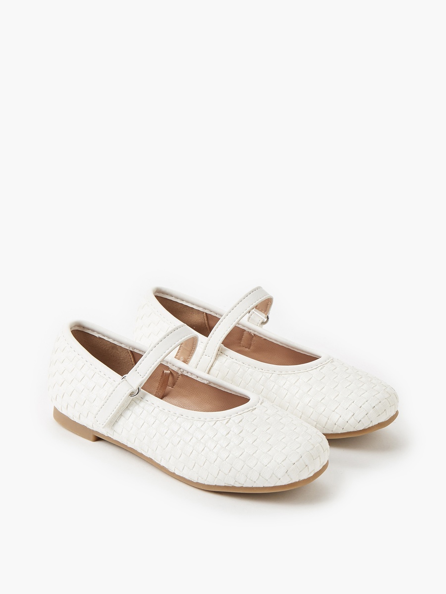 Hook and Loop Ballerina Shoes
