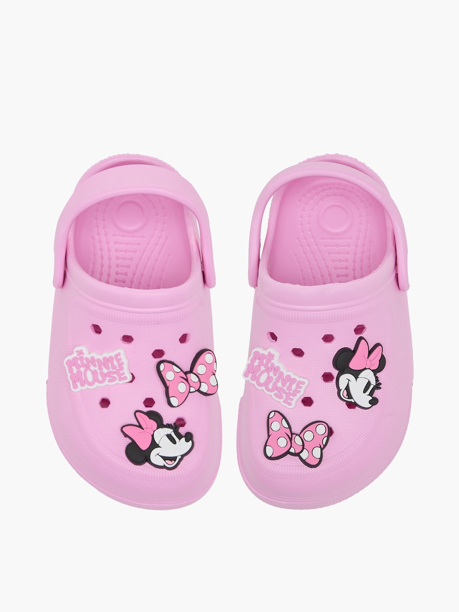 Minnie Mouse Applique Clogs