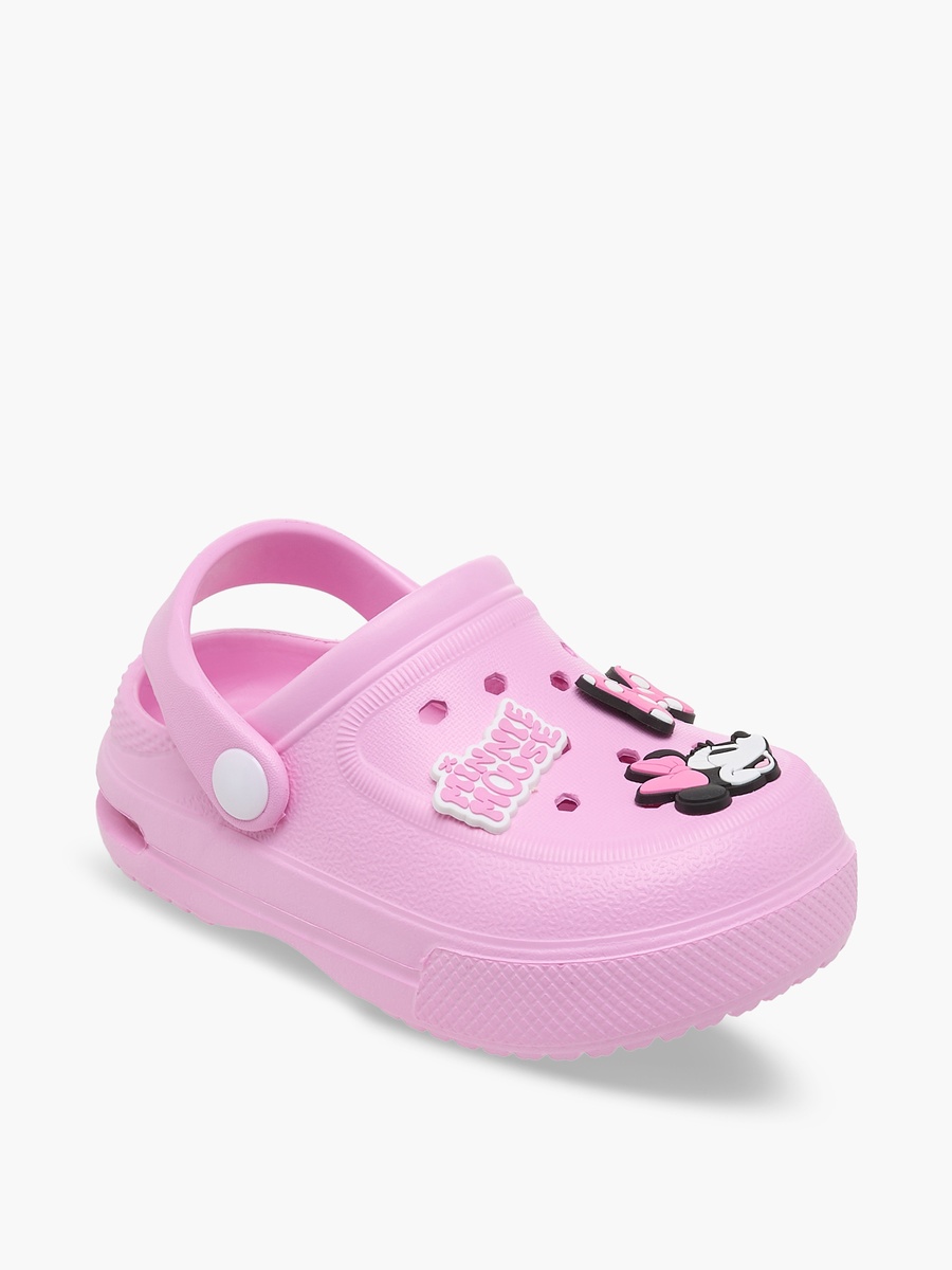 Minnie Mouse Applique Clogs