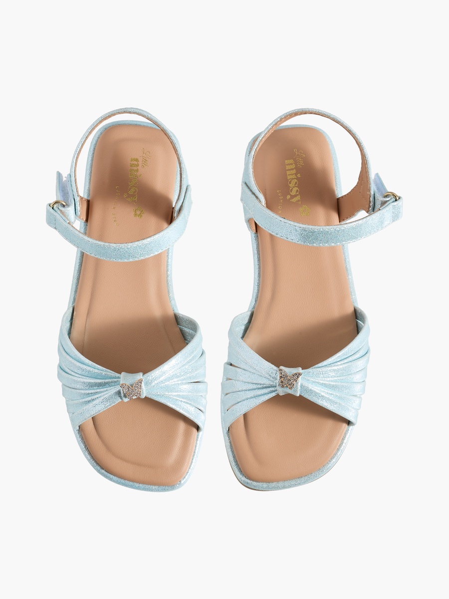 Butterfly Embellished Flat Sandals