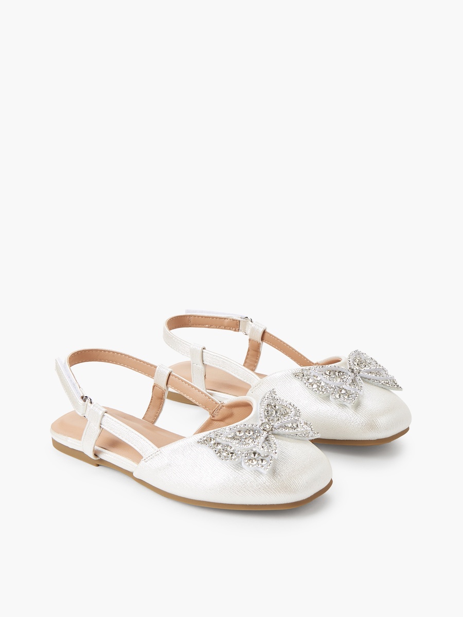 Hook and Loop Ballerina Shoes