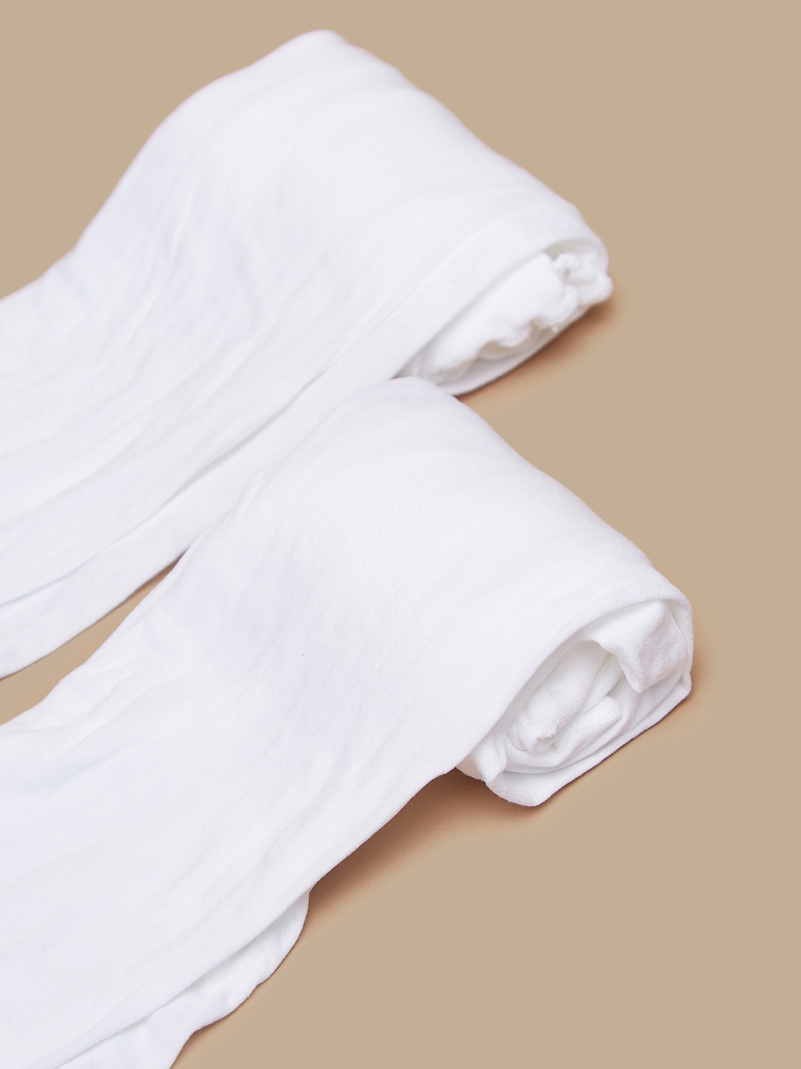 Solid Closed Feet Tights - Set of 3