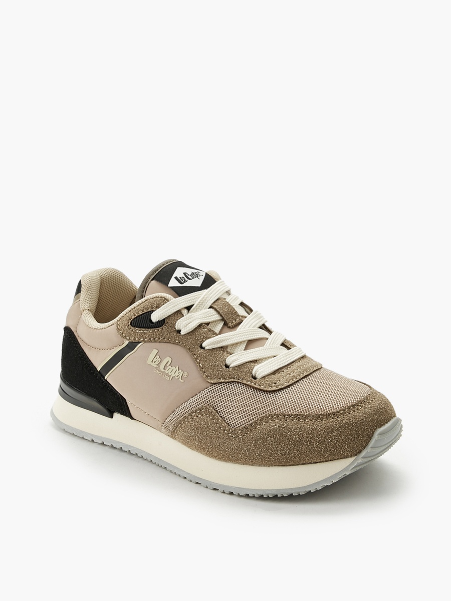 Lace-Up Ankle Sneakers