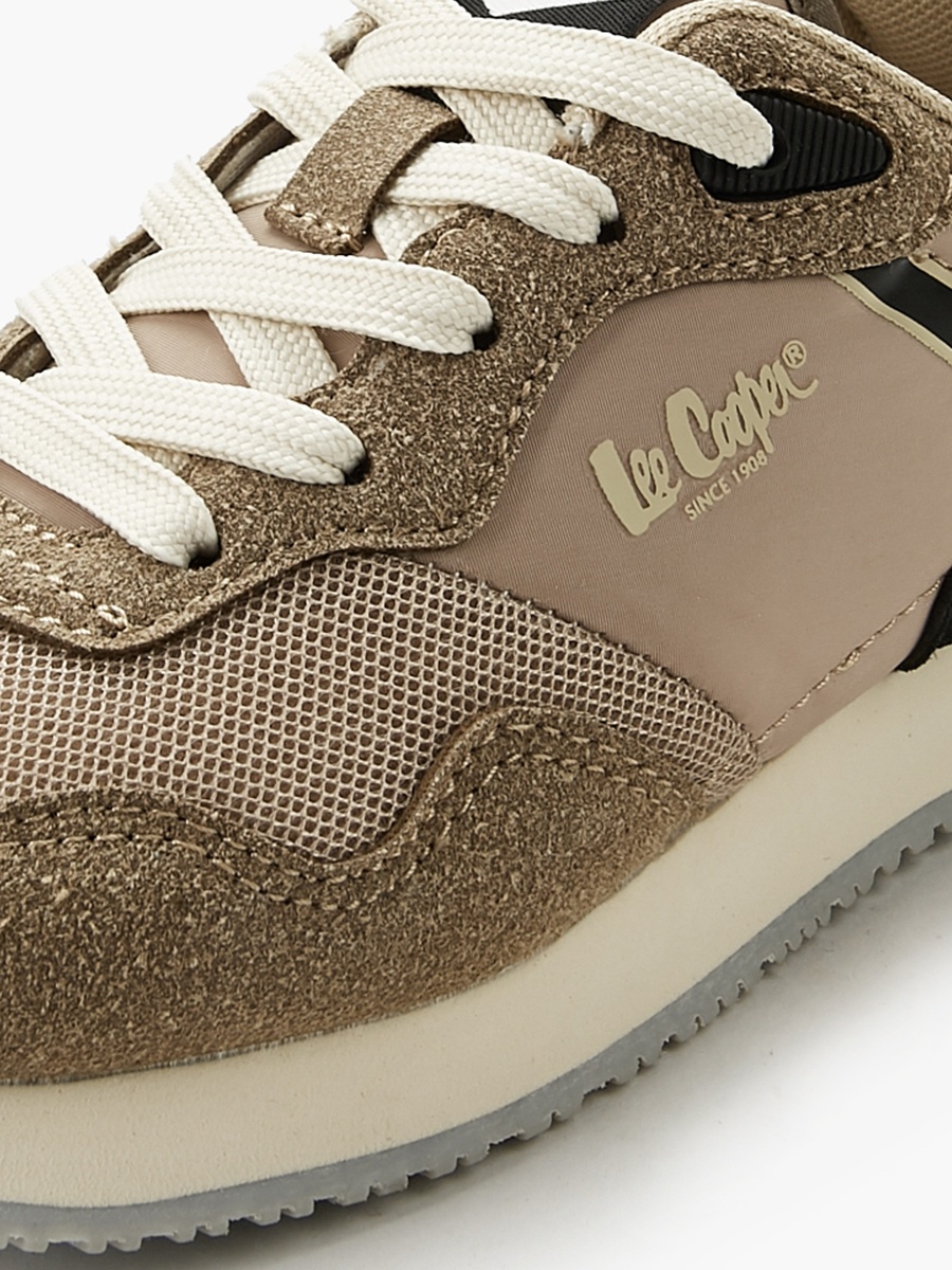 Lace-Up Ankle Sneakers