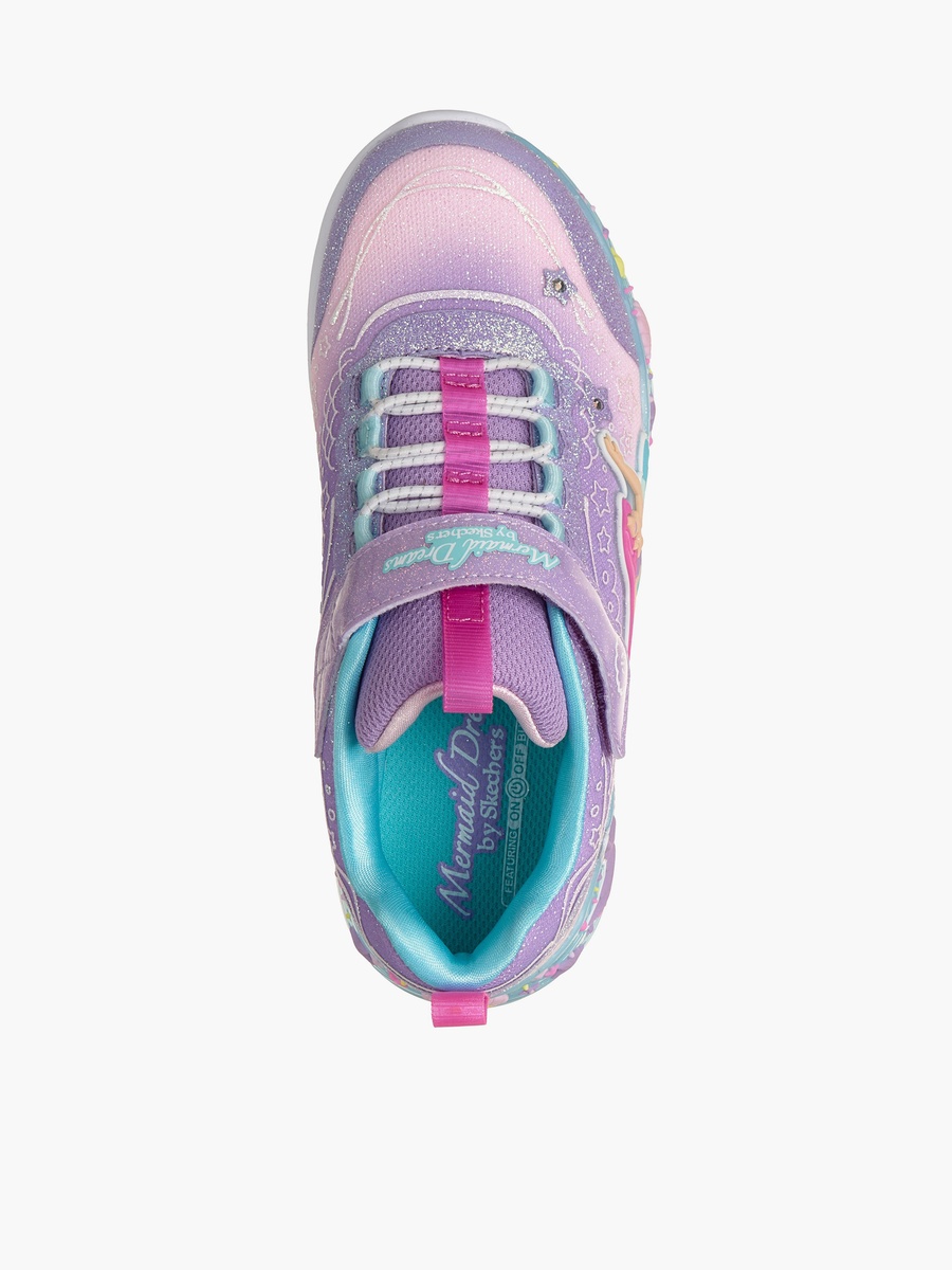 MERMAID DREAMS Hook and Loop Sneakers