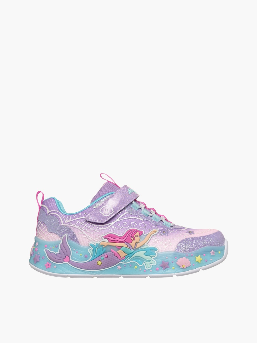 MERMAID DREAMS Hook and Loop Sneakers